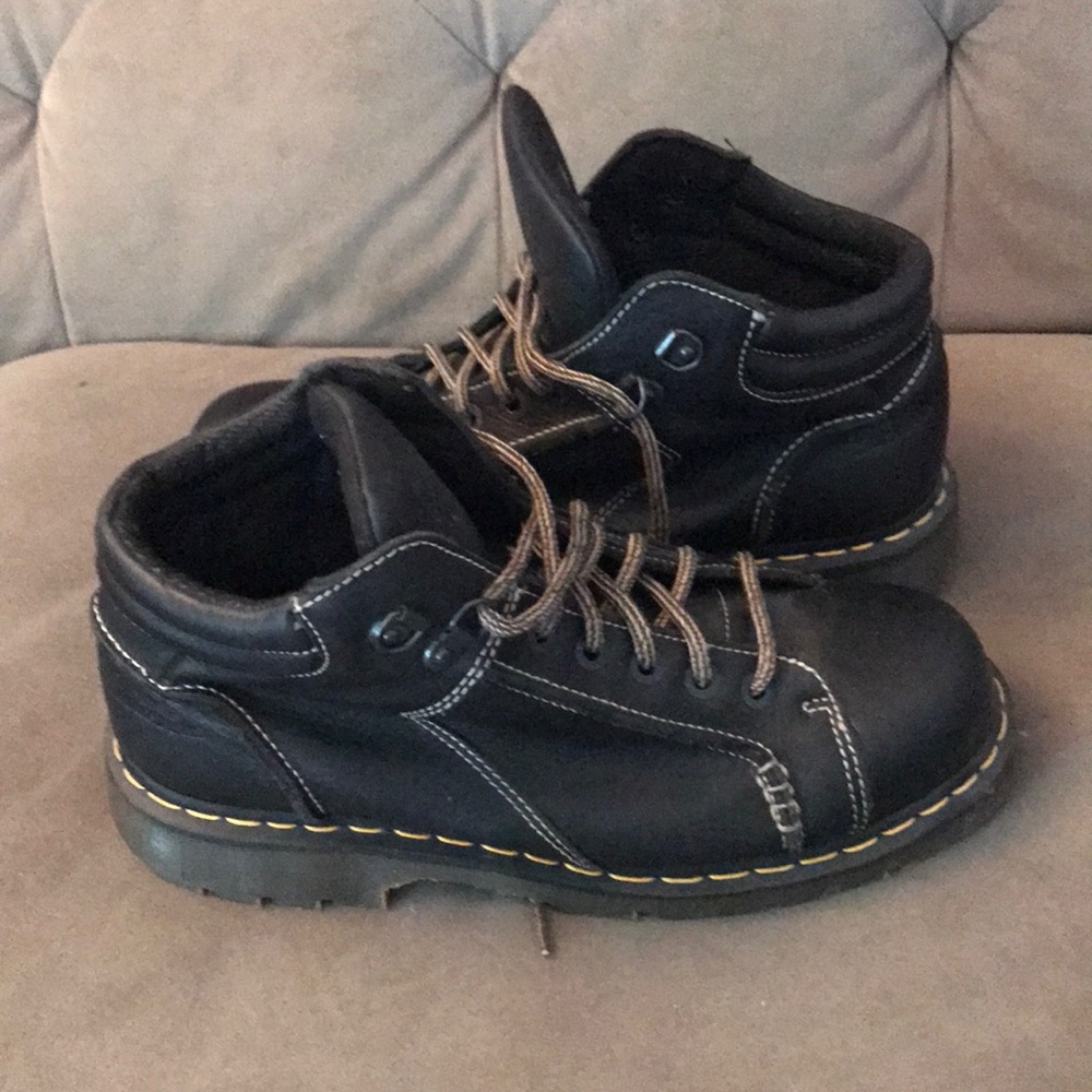 Men’s brown Dr Martens boots